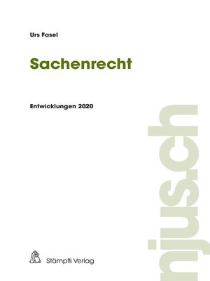 cover image of Sachenrecht